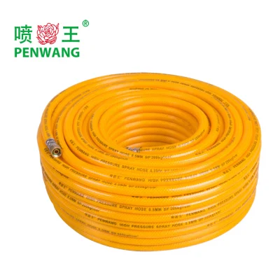 Manguera de pulverización de PVC de potencia de alta presión para pulverizador (PW1007)