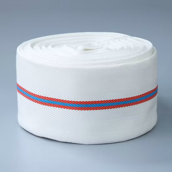 Lay-Flat Flexible PVC Manguera contra incendios Manguera de jardín Manguera de descarga de agua